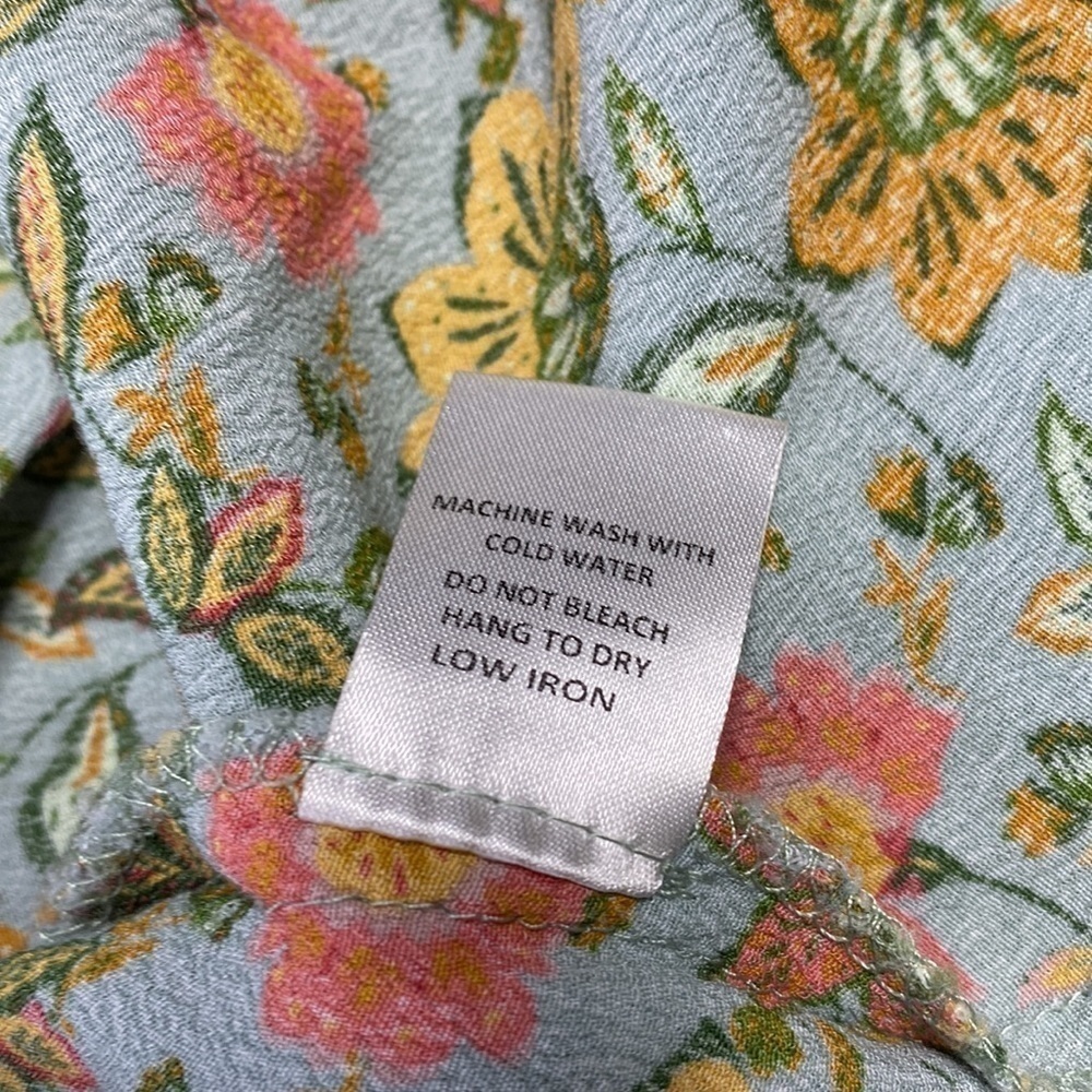 Olivaceous Floral Cottagecore Maxi Dress Size Medium - Picture 9 of 9